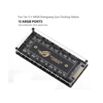 5V 3 pin ARGB RGBW Cable for ASUS AURA SYNC RGB 10 Hub Splitter SATA Extension Cable Adapter LED Strip Light PC RGB Fan Cooler - Image 3