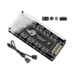 5V 3 pin ARGB RGBW Cable for ASUS AURA SYNC RGB 10 Hub Splitter SATA Extension Cable Adapter LED Strip Light PC RGB Fan Cooler