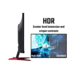Acer Nitro Vg240YE – 23.8 Inch Full Hd Ips Technology Led Gaming Monitor WIDE DISPLY , 1920 X 1080, Amd Freesync, Black 100HZ - Image 5