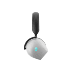 Alienware Tri-Mode Wireless Gaming Headset Active Noise Cancelling And Versatile Connection Options – Lunar Light - Image 4