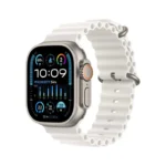 Apple Watch Ultra 2 GPS + Cellular 49mm Titanium Case with White Ocean Band