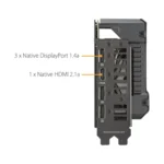 ASUS TUF Gaming GeForce RTX 4070 SUPER OC Edition Graphics Card, 12GB GDDR6X 192-Bit Memory, 7168 CUDA Cores, 2595 MHz (OC) Boost Clock, 21 Gbps Memory Speed, PCI Express 4.0, Black - Image 2