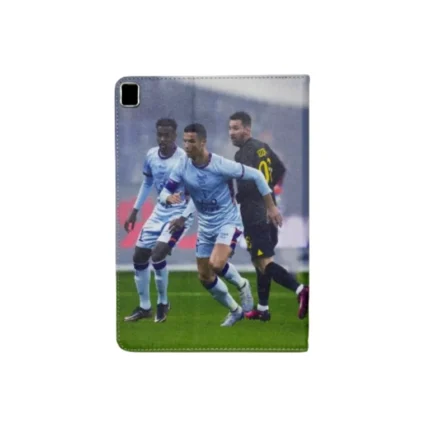 By Tech-Tok – Protective Premium PU Leather Stand Folio Case iPad 10.2 – iPad Air/Pro 10.5 – Ronaldo & Messi
