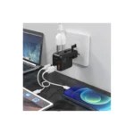 Green Lion Mini Travel Adapter PD 20W Fast Charging – Black - Image 2