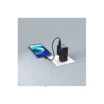 Green Lion Mini Travel Adapter PD 20W Fast Charging – Black - Image 3