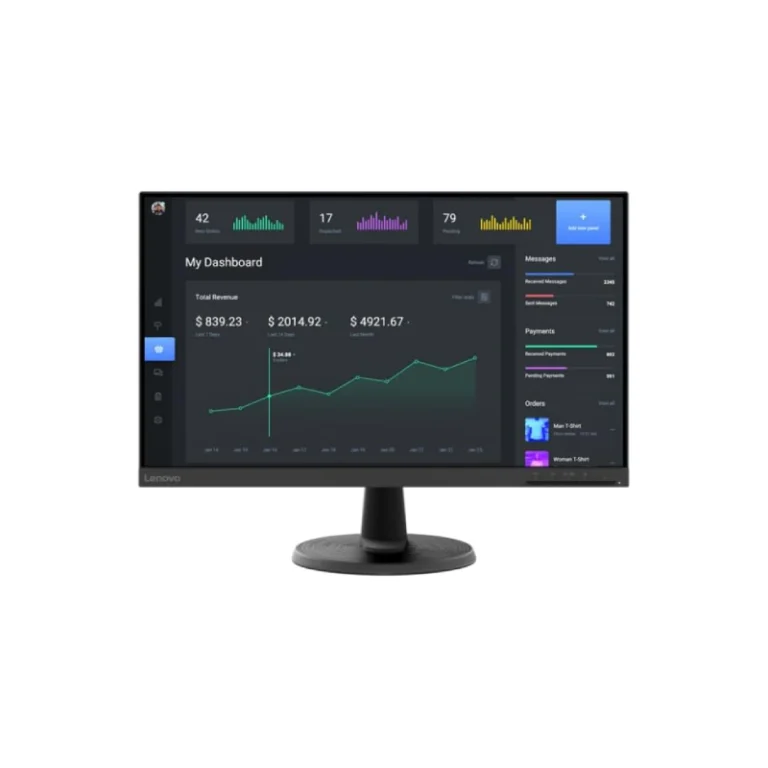 Lenovo-ThinkVision-S22e-New-2-768x768 Lenovo ThinkVision S22e – LED display 54.6 cm (21.5″) 1920 x 1080 pixels Full HD Black - Image 1