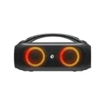 Raycon S53 Power Boombox Speaker, Portable Bluetooth Wireless Speaker with 3.5mm AUX Cable, FM Radio, 21 Hours of Battery Life, Three Sound Profiles, IPX5 Water Resistance, Black