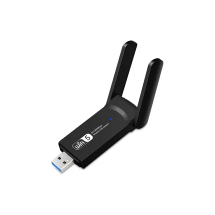 USB WiFi Adapter,1300mbps Dual Band 2.4G/5G Wireless WiFi Dongle Network Card for for Laptop Desktop Windows 10/8/8.1/7