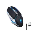 Wireless Gaming mouse 2.4Ghz Rechargeable – Thunder wolf Q15