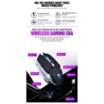 Wireless Gaming mouse 2.4Ghz Rechargeable – Thunder wolf Q15 - Image 3