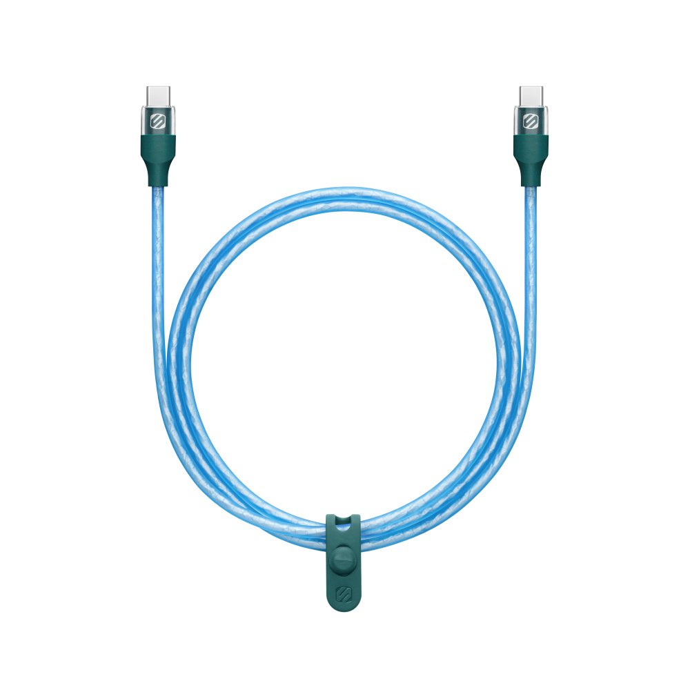 Scosche StrikeLine USB-C to USB-C Cable (1 m) - Blue