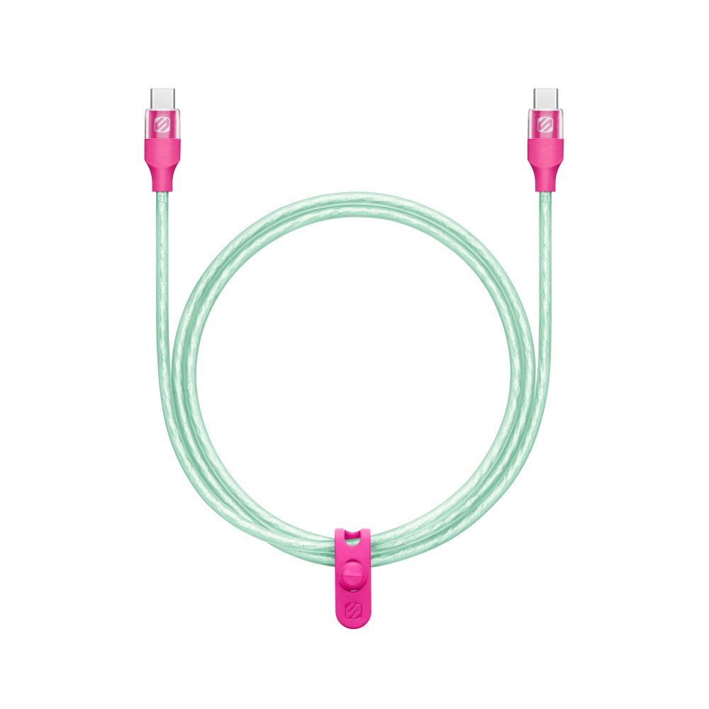 Scosche StrikeLine USB-C to USB-C Cable (1 m) - Pink