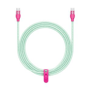 Scosche StrikeLine USB-C to USB-C Cable (2 m) - Pink