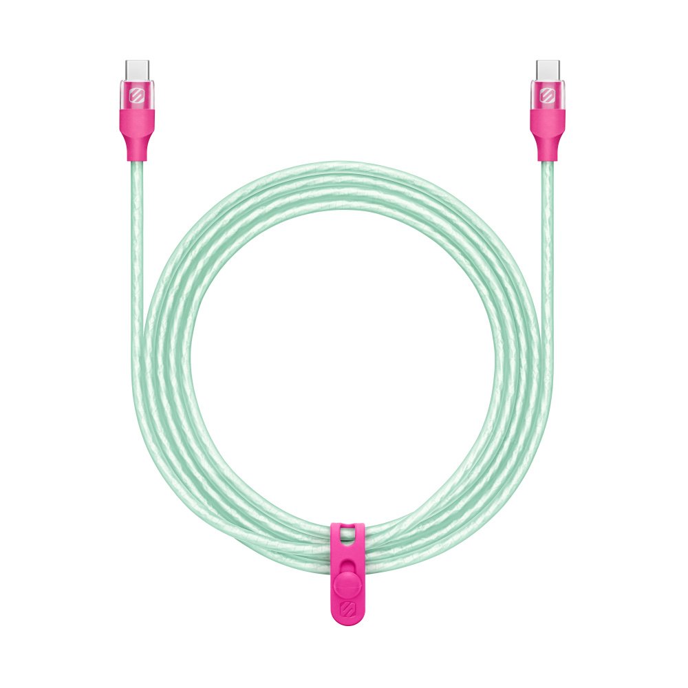 Scosche StrikeLine USB-C to USB-C Cable (2 m) - Pink