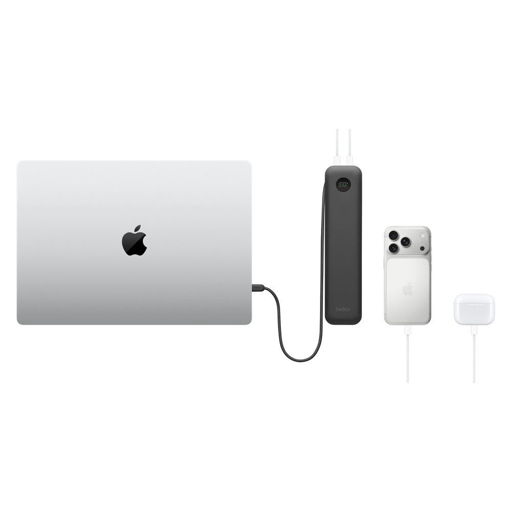 Belkin UltraCharge Pro 20K Power Bank with Integrated Cable - Image 3