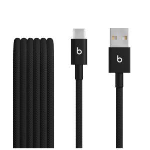 Beats USB-A to USB-C Woven Cables 1.5 m (2-Pack) - Bolt Black