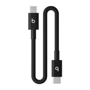 Beats USB-C to USB-C Woven Short Cable 20 cm - Bolt Black