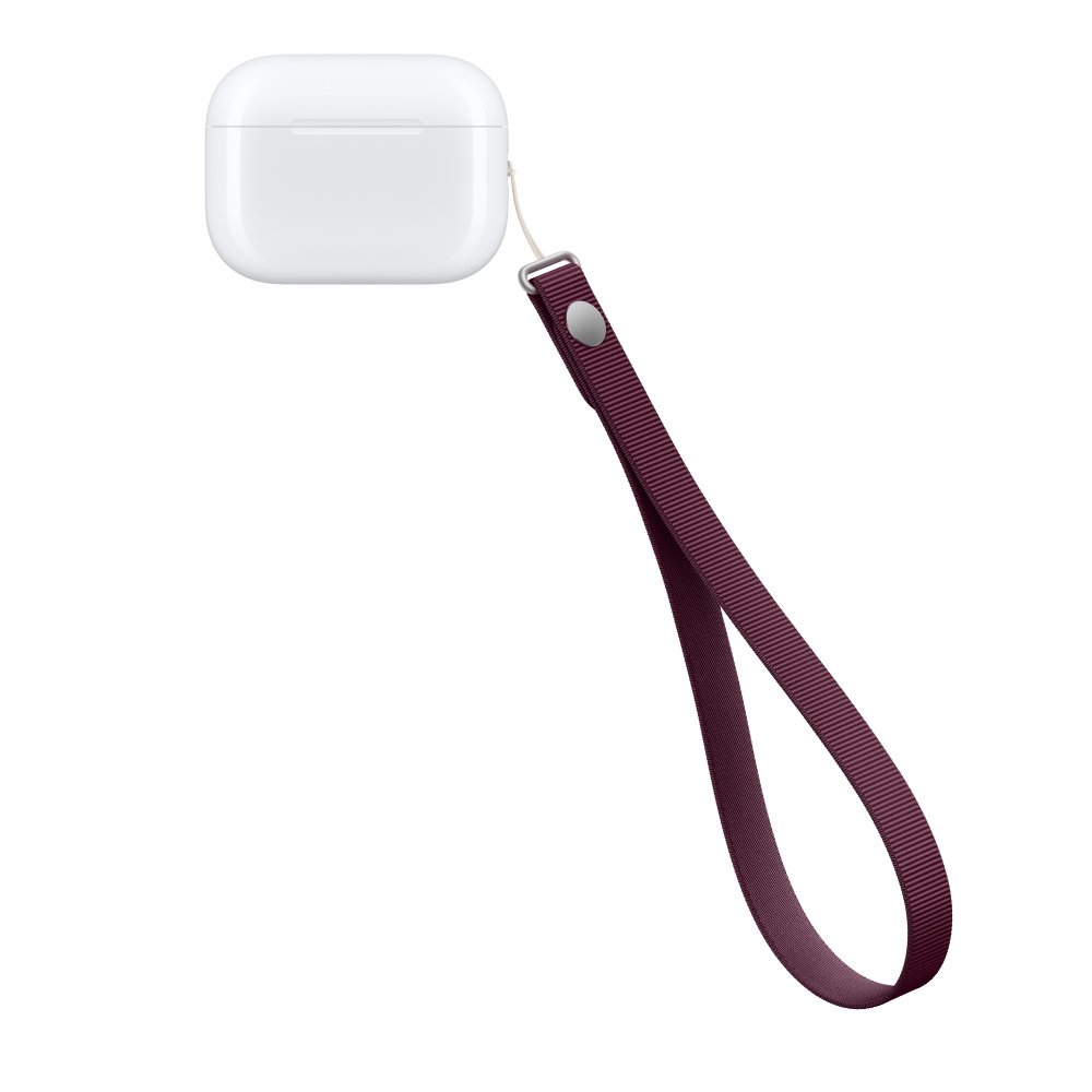 Apple Wrist Strap for iPhone Cases and AirPods Pro - Burgundy - Image 3