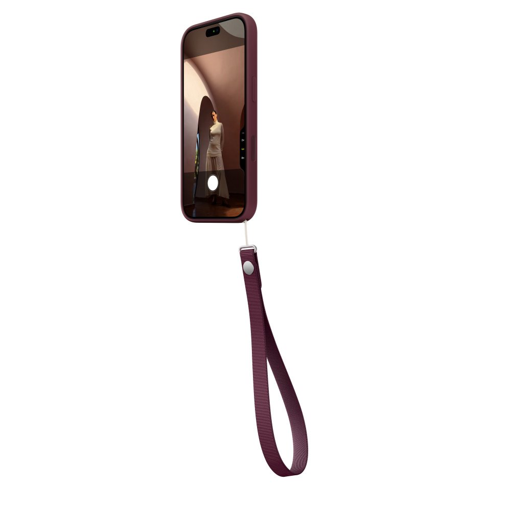 Apple Wrist Strap for iPhone Cases and AirPods Pro - Burgundy - Image 2