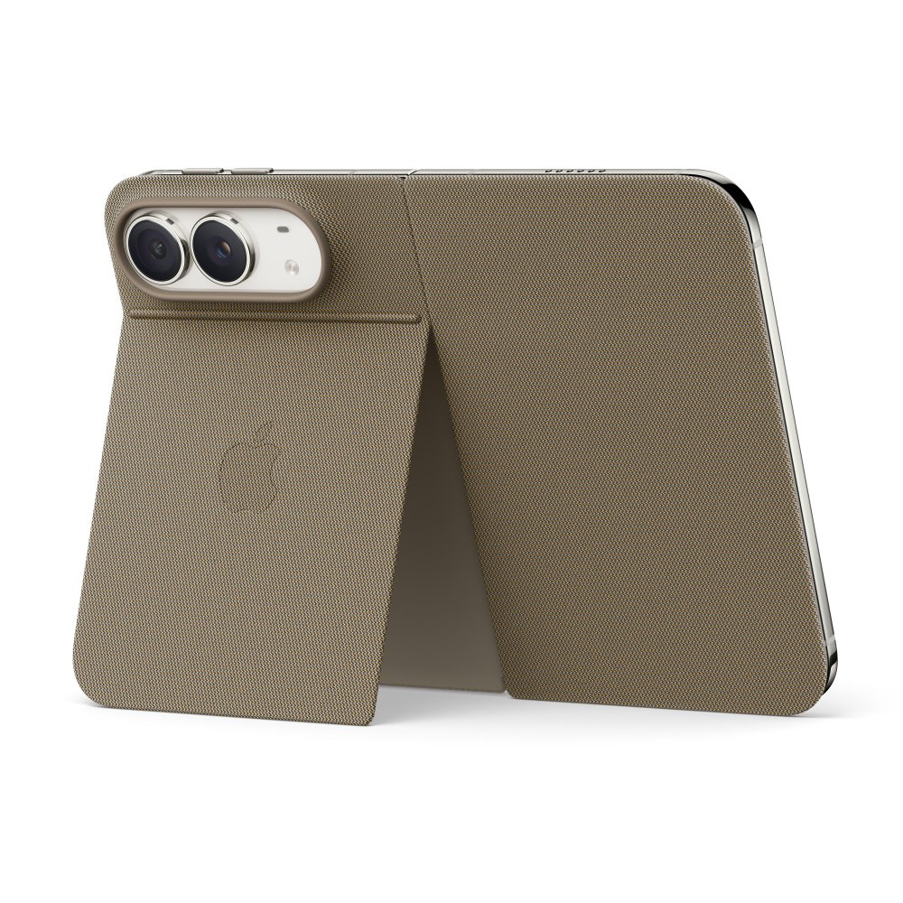 Apple iPhone Duo Folio with Kickstand - Taupe