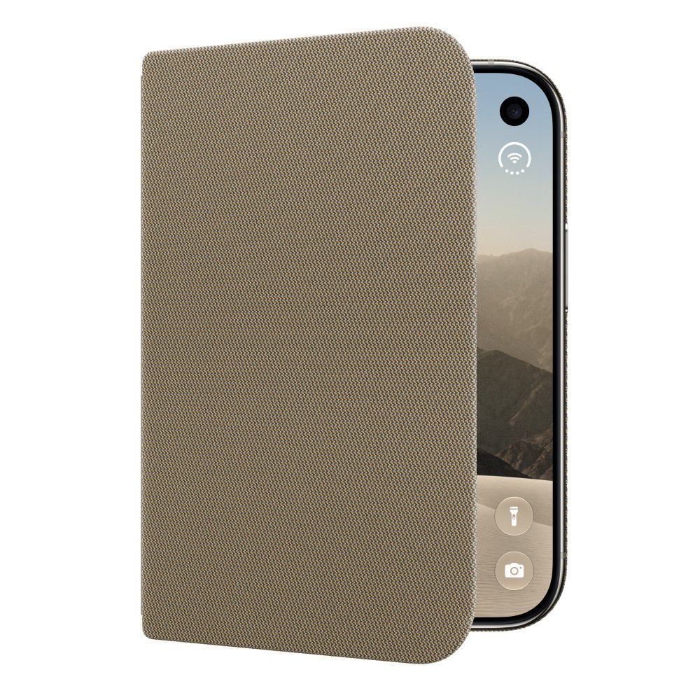 Apple iPhone Duo Folio with Kickstand - Taupe - Image 3