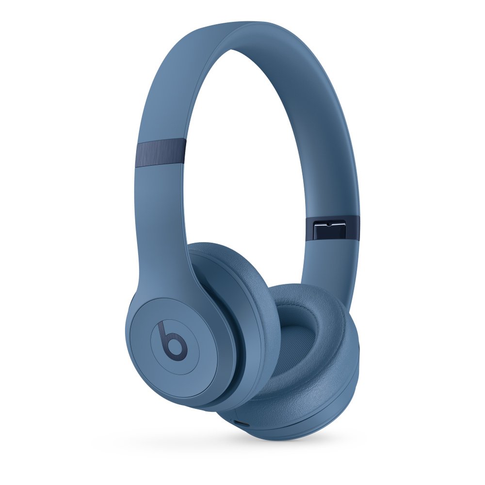 Beats Solo 4 On-Ear Wireless Headphones - Slate Blue - Image 3